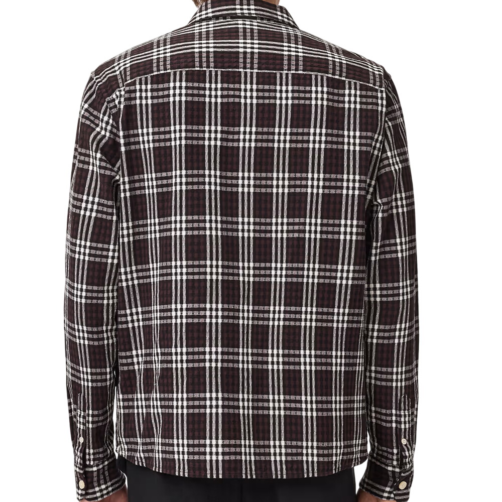 AllSaints Santiago Long Sleeved Check Shirt